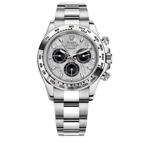 rolex daytona steel meteorite